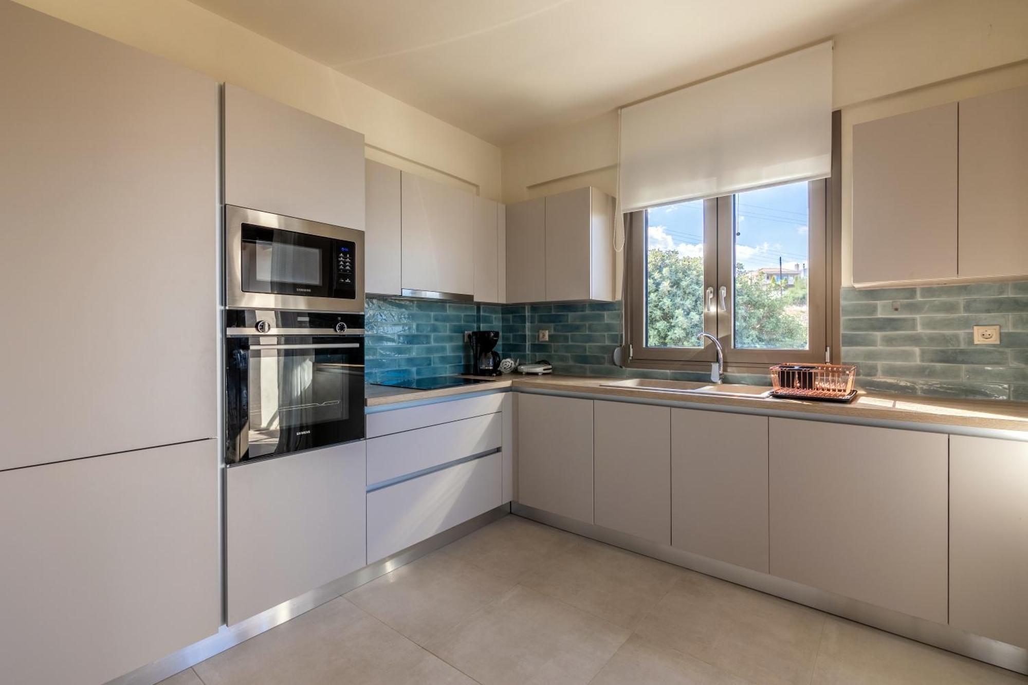 3 Bedroom Villa With Stunning Sea View & Private Parking Elia  Zewnętrze zdjęcie